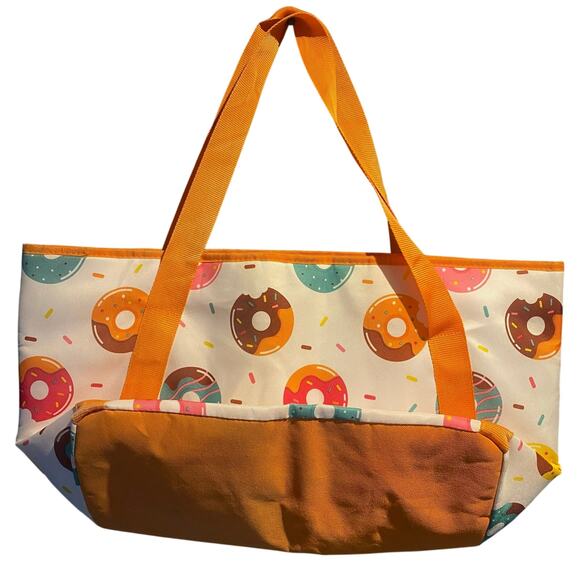 Large cooler bag Neutrogena Donuts Summer Vacation Cruise Beach 13x23 - Picture 2 of 6